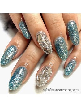 エム(M)/夏ネイル☆