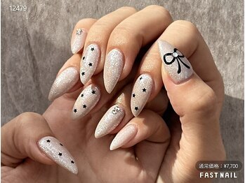 ファストネイル 高崎駅前店(FAST NAIL)/*トレンド最先端*リボンネイル