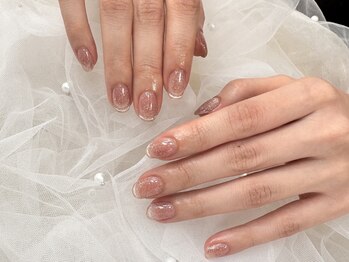 ヒラソルネイル(Girasol nail)の写真/【小規模プライベートサロン☆】 粒子輝くマグネットネイルがおすすめ◇あなたの理想のお手元を叶えます!