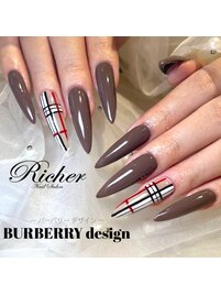 BURBERRY ネイル