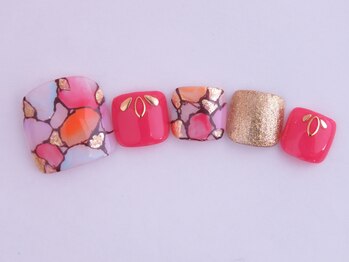 エリクサーネイル 池袋(Elixir Nail)/フット　やり放題/クーポン使用