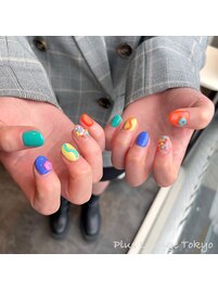 ぷっくりカラフルPOP☆