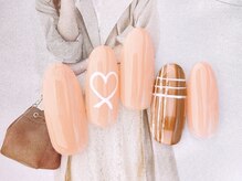 ネイルサロンフォーユー(for u)/ナチュラルチェック　¥6980