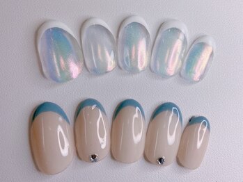 ネイル アンド アイラッシュ ヨンマルニ(Nail&eyelash 402)/☆フレンチネイル☆