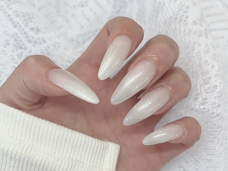 なお　スーパーロングネイル スーパーロングネイル スーパーロングチップ一枚MAX ＋パーツ