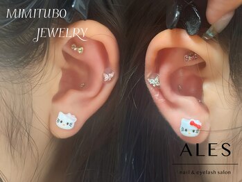 アイラッシュネイルサロン アレス 菊名店(ales)/MIMITUBO JEWELRY