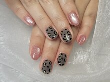 ヘアーアンドネイル ルシア(Hair&Nail Lucia)/ヒョウ柄デザイン