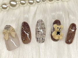 ツイードネイル