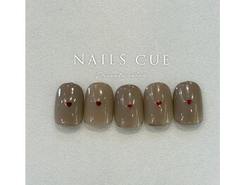 ネイルズキュー(NAILS CUE)/シンプルニュアンスデザイン