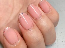 ビューティトリップ(Beauty TRIP)/シアーの涼しげネイル