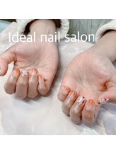 イデア(IDEAL)/フラワーサークルネイル