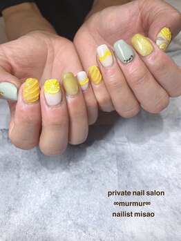 プライベート ネイルサロン マーマ(murmur)/フルーツデザイン
