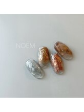 ノエム ネイルサロン(NOEM)/メタリックニュアンス