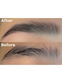 アイブロウメニューがあるサロン