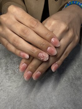 チーク×マグ×クリアリボン