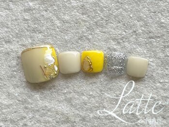 ラテネイル(Latte Nail)/gradation design