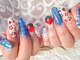 リコリコネイル(Riko Riko Nail)の写真/ハイセンス&高い技術力のネイリストによるこだわり手描きアート♪キャラクターもお任せください◎