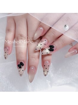 アトリエ ノーチェ マリー(atelier noce×Marie.)/ドット×マグネット×リボン