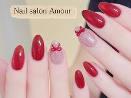 レッドリボンネイル