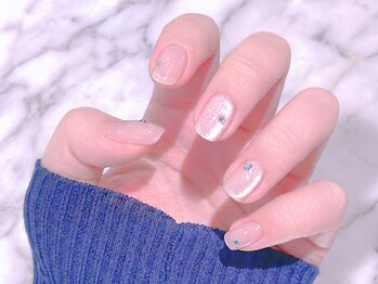 ネイチャン 神楽坂本館(Nai-Chan)の写真/手元の美しさはネイルケアから◎丁寧なケア＋自爪負担軽減パラジェルで爪を労るフィルインパラジェルネイル