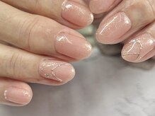 ネイルマムジジ(nailmum jiji)/ワンカラー ラメ ジェルネイル