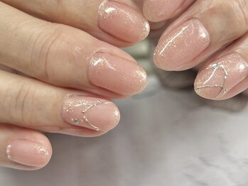 ネイルマムジジ(nailmum jiji)/ワンカラー ラメ ジェルネイル