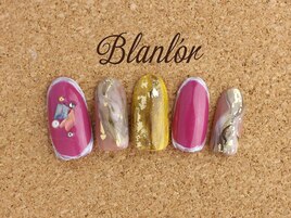 天然石ネイル☆