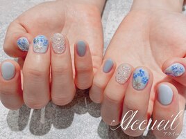 ブルーシェルフラワー