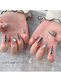 リアンスネイルヴィヴィッド 倉敷店(LianS nail ViViD)/ツイード