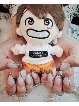 ローラネイル(Roller nail)/ジェルフレンチコース¥8500