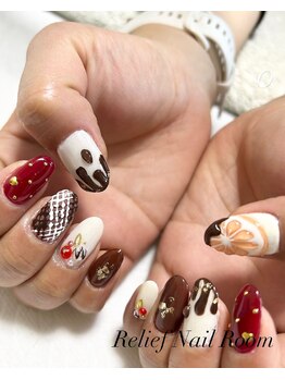 リリーフネイルルーム(RELiEF NAiL ROOM)/Valentines Nail