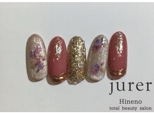 ネイルアンドアイラッシュデザインサロン ジュレ 日根野店/定額コース9900円