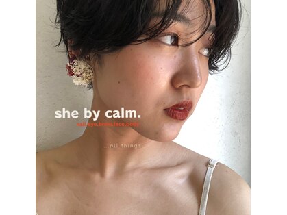 シー バイ カーム(she by calm.)の写真