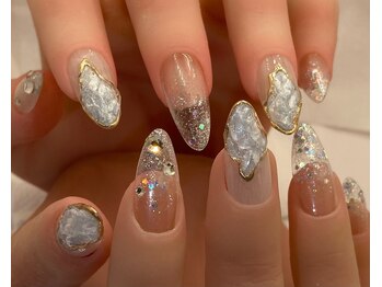 アイラッシュアンドネイル ブルーミン(Bloomin)/水面ネイル