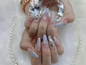 アドリアーナ(ADRIANA)の写真/【アート¥6300/定額¥5600～予算に合わせてご用意♪】ビックパーツ・マグネット・カラーも豊富に取り揃え◎