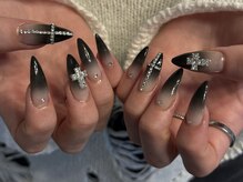 ネイルアウルビューティー(NAIL Aulu'b Beauty)/black gradation
