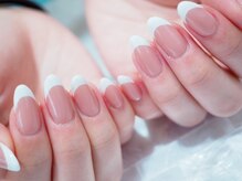 メオネイル(MEO NAIL)/ホワイトフレンチネイル