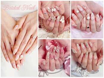 スウィートアロマネイル 恵比寿(Sweet Aroma NaiL)の写真/【結婚式★前撮り★特別な日に】ブライダルネイル専門家による洗練されたデザインをトータルプロデュース♪