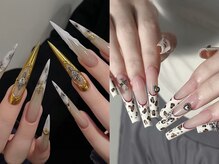 ノア ネイル(Noa Nail)の雰囲気（スーパーロングins風ネイルで指先を華やかに_）