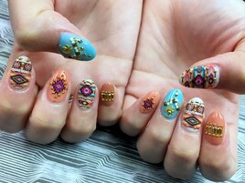 エスニックネイル☆