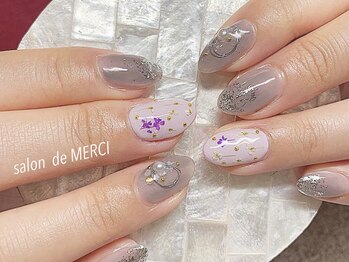 サロン ド メルシー(Salon de MERCI)/ニュアンス押し花☆