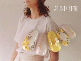 【ミモザネイル】