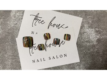 ツリーハウスネイル(tree house nail)/フット定額¥7300