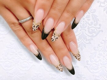 セレンディピティ(Serendipity)/ヒョウ柄×ブラック