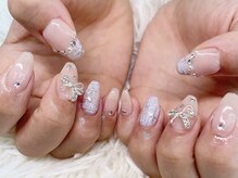 ソンリエ 青竹店(SONRiE)/ガーリーシンプルネイル