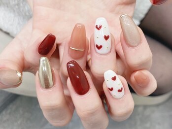 ラニアナネイル 横浜関内店(Laniana Nail)の写真/品よく、センス良く、リーズナブルに♪パラジェル・フィルインでつくる！大人女性のニュアンスネイル★