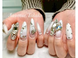 ストーン乗せ放題&長さだし