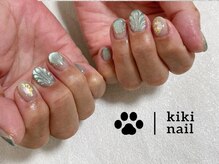 キキネイル たまプラーザ店(kikinail)/7、8月定額B/マーメイドネイル