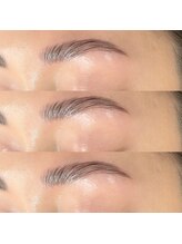 カリノ(carino)/一緒に作るアイブロウパーマ+Wax