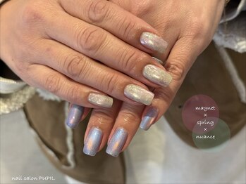 プピル(PUPIL)/春っぽニュアンスネイル